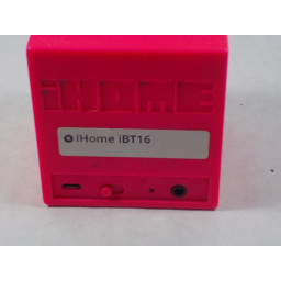 Замена выключателя питания iHome IBT16